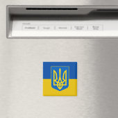 Magnet de trident ukrainien (In Situ (Lave-vaisselle))