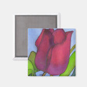 Magnet de tulipe (Recto/Verso)