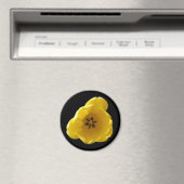Magnet de tulipe jaune (In Situ (Lave-vaisselle))