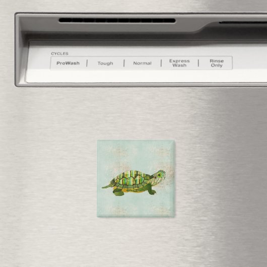 Magnet de turtle Jade (In Situ (Lave-vaisselle))