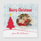 Magnet de vacances pour l'arbre photo Noël (Devant)
