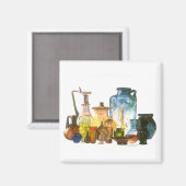 Magnet de vases d'antiquités CMCarlson (Recto/Verso)