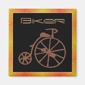 Magnet de vélos Retro (Devant)