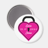 Magnet de verrou cardiaque (Recto/Verso)