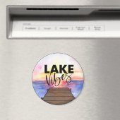 Magnet de vibes du lac (In Situ (Lave-vaisselle))
