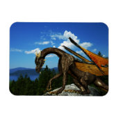 Magnet de vinyle du lac View (Horizontal)