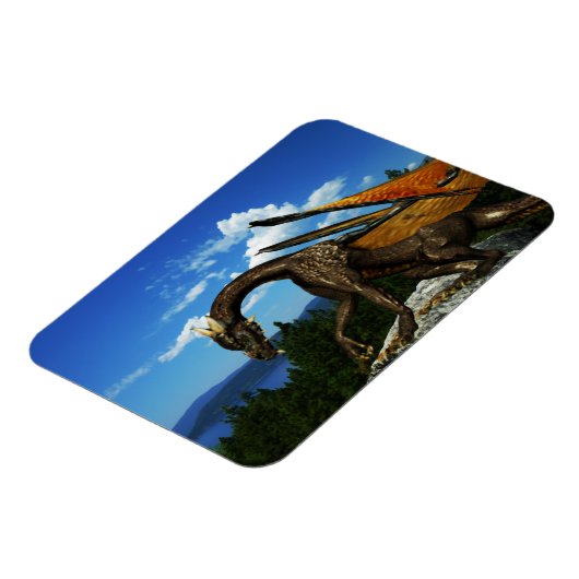 Magnet de vinyle du lac View (Côté Gauche)