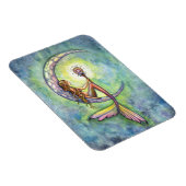 Magnet de vinyle Premium de la lune de sirène (Côté Droit)