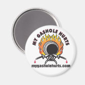 Magnet de voiture (Recto/Verso)