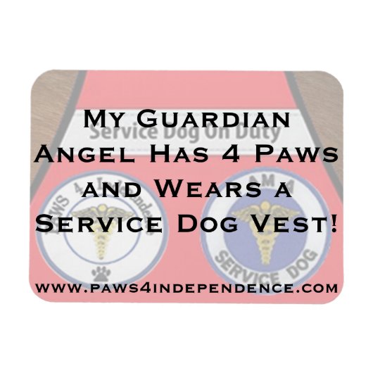 Magnet de voiture Angel Gardien (Horizontal)