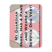 Magnet de voiture Angel Gardien (Vertical)