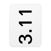 Magnet de voiture de 5 000 $ (Vertical)