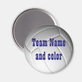 Magnet de volley-ball personnalisé (Recto/Verso)