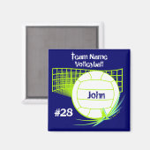 Magnet de volleyball (Recto/Verso)