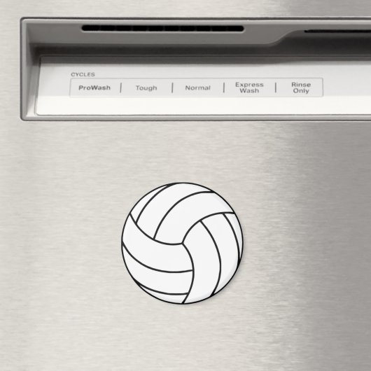 Magnet de volleyball (In Situ (Lave-vaisselle))