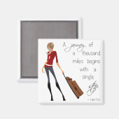 Magnet de voyage (Recto/Verso)