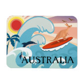 Magnet de voyage Australie (Horizontal)