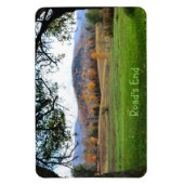 Magnet de vue d'automne du Vermont (Vertical)