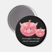 Magnet de When Pigs (Recto/Verso)