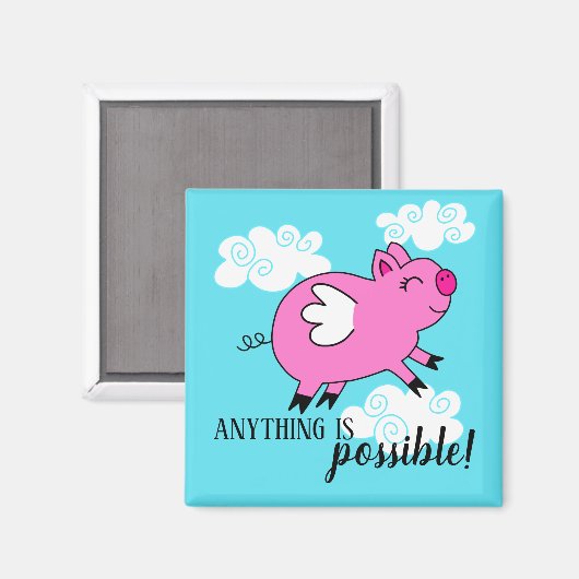 Magnet de When Pigs (Recto/Verso)