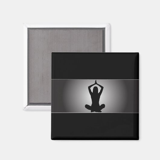 Magnet de yoga classique (Recto/Verso)