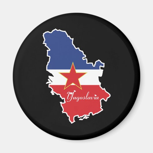 Magnet de Yougoslavie (Devant)