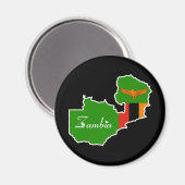 Magnet de Zambie (Recto/Verso)