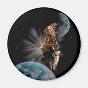 Magnet d'Eagle chauve