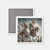Magnet d'échecs enchanté - Royaumes magiques (Recto/Verso)