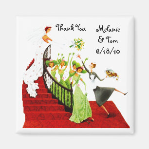 Magnet - Deco Wedding Gift Keepomwille Bridesmaids Magneet