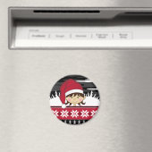 Magnet d'elfe de Noël mignon (In Situ (Lave-vaisselle))