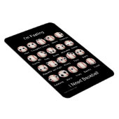 Magnet d'émotions du baseball (Côté Droit)