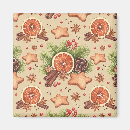 Magnet d'épices de vacances (Devant)