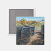 Magnet "Derrière la salle de dégustation" (Recto/Verso)