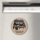 Magnet des amis Rottweiler (In Situ (Lave-vaisselle))