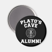 Magnet des anciens de la grotte de Platon (Recto/Verso)