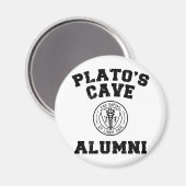Magnet des anciens de la grotte de Platon (Recto/Verso)
