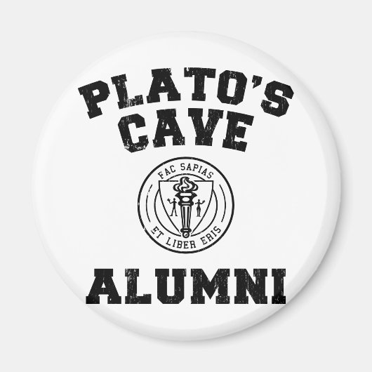 Magnet des anciens de la grotte de Platon (Devant)