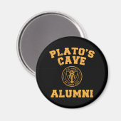 Magnet des anciens de la grotte de Platon (Recto/Verso)