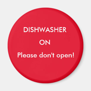 Magnet des avis de lave-vaisselle de bureau