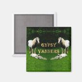Magnet des bannières tziganes (Recto/Verso)