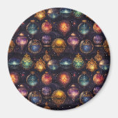 Magnet des Baubles de Noël (Devant)