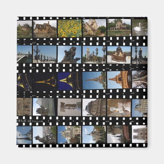 Magnet des collections de Paris (Devant)