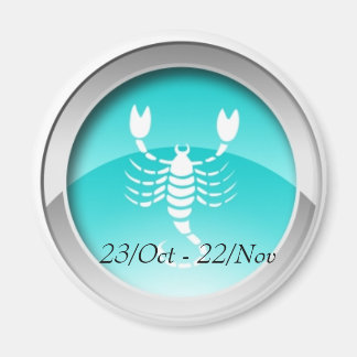 Magnet des dates de scorpion