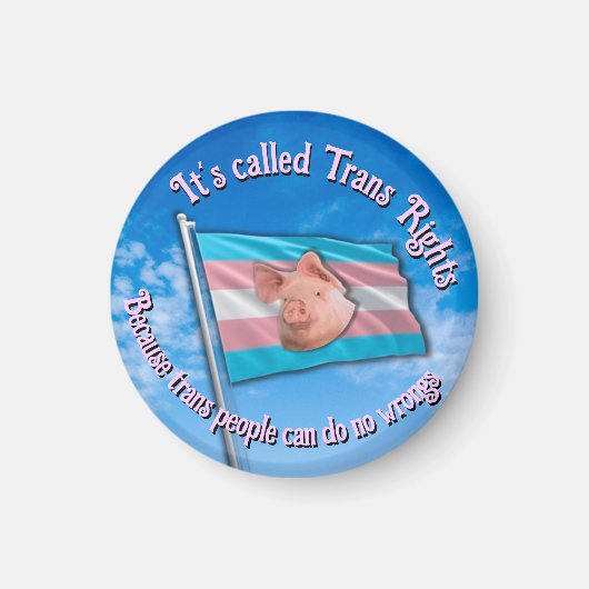 Magnet des droits trans (Devant)