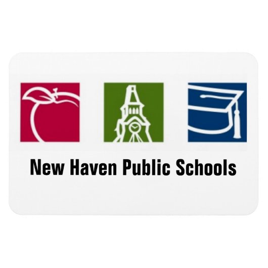Magnet des écoles de New Haven (Horizontal)