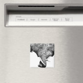 Magnet des éléphants africains (In Situ (Lave-vaisselle))