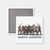Magnet des gladiateurs galactiques (Recto/Verso)