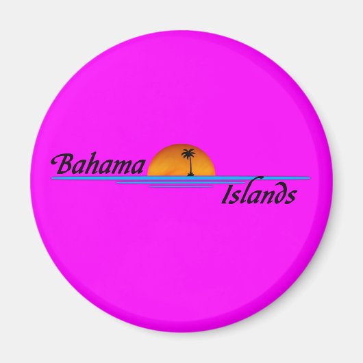 Magnet des îles Bahama (Devant)