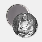 Magnet des Indiens américains (Recto/Verso)